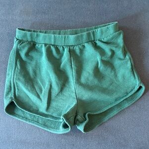 Hanna Andersson Green Kids Shorts